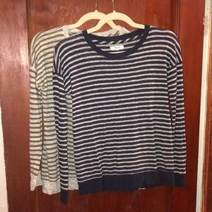 LAST WEEKEND!! Two Cute Madewell Tops Shirts
